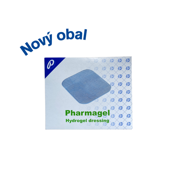 Hydrogelové polštářky Pharmagel na prsa čtvercové