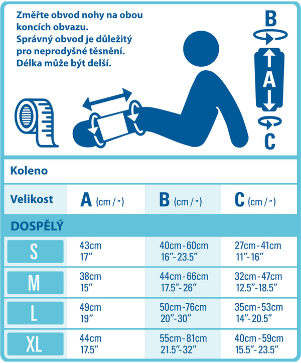 Bloccs návlek na koleno