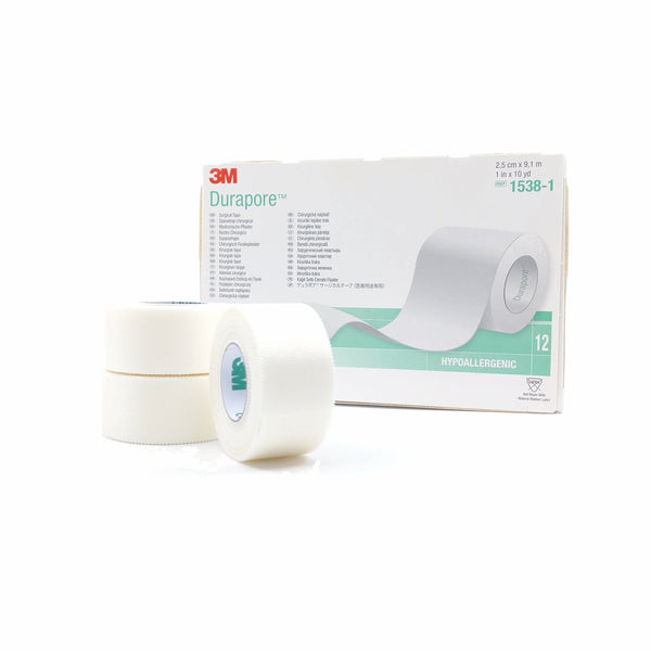 3M Durapore hedvábná cívková náplast balení