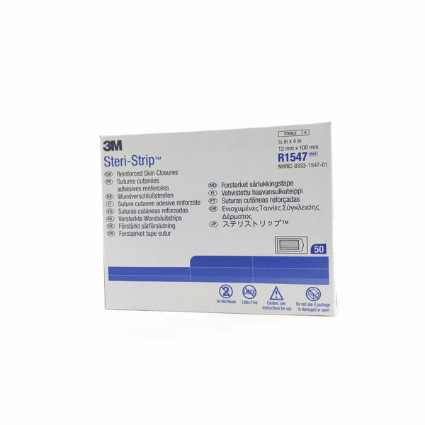 3M Steri-Strip zpevněné náplasťové stehy R1547 balení