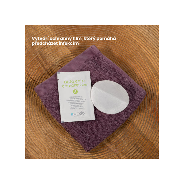 Care Compresses polštářky na prsa s přírodním balzámem